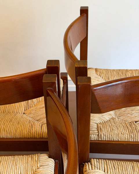 Torbecchia Chairs by Giovanni Michelucci for Poltronova (Set of 4)