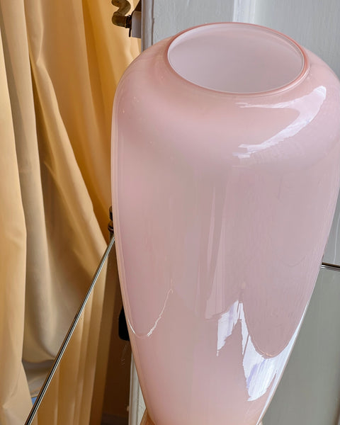 Vintage pink Murano vase