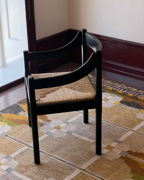 Carimate chair by Vico Magistretti - Black