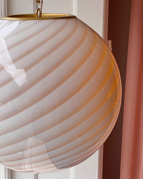 Ceiling lamp - Caramel swirl (D40)