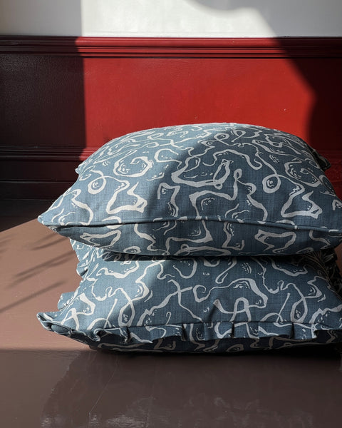 Karin’s Dress cushion - Denim