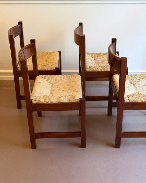 Torbecchia Chairs by Giovanni Michelucci for Poltronova (Set of 4)