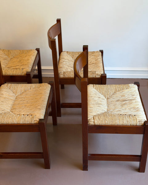 Torbecchia Chairs by Giovanni Michelucci for Poltronova (Set of 4)