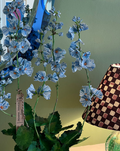 Paper flower ”Blue primrose japonica”