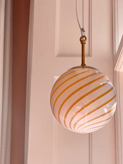 Ceiling lamp - Caramel swirl (D20)