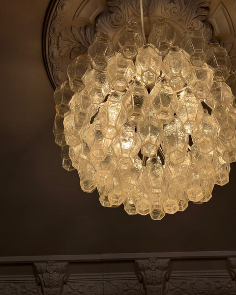 Vintage Carlo Scarpa Murano chandelier