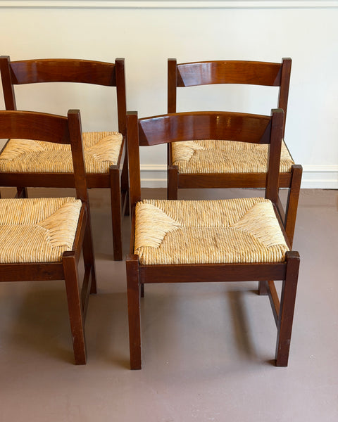 Torbecchia Chairs by Giovanni Michelucci for Poltronova (Set of 4)
