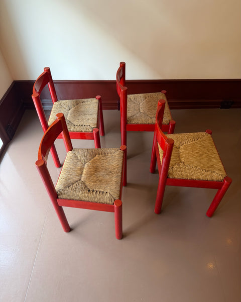 Carimate chair by Vico Magistretti (4 available)