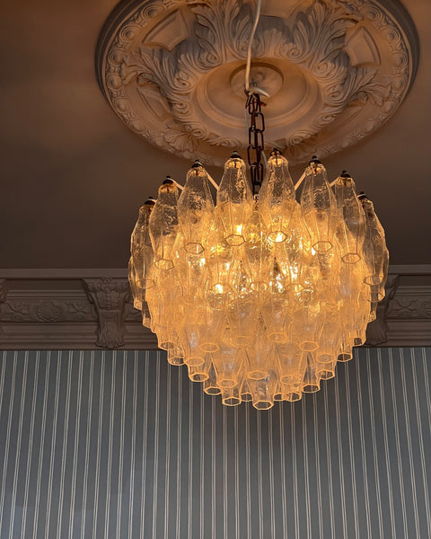 Vintage Carlo Scarpa Murano chandelier