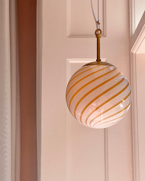 Ceiling lamp - Caramel swirl (D20)