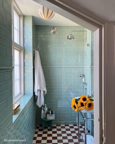 Candy ceiling lamp - Amber vertical stripes (D20)