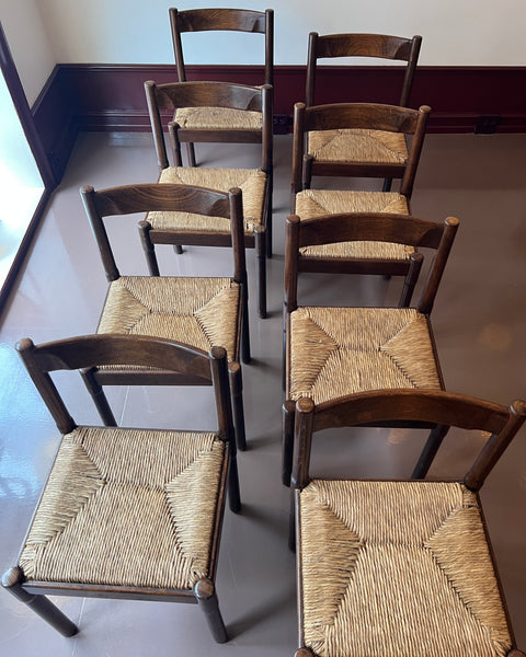 Carimate chairs by Vico Magistretti (8 available)
