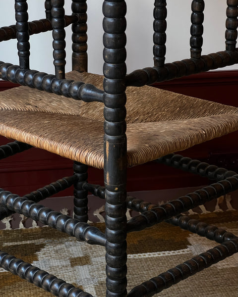 Vintage Bobbin Armchair