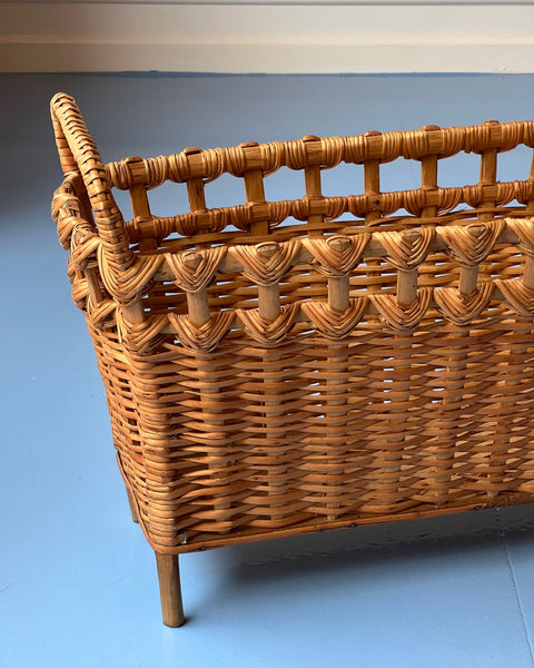 Vintage rattan stand