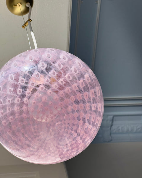 Ceiling lamp - Pink dotted (D20)