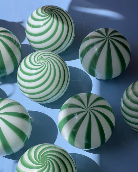 Ceiling lamp - Green swirl (D20)
