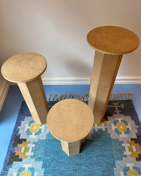 Pedestal/side table (Customised colour) (3 sizes available)