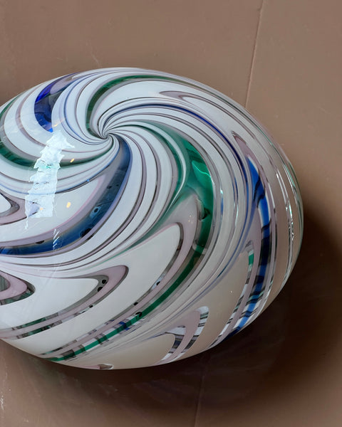 Vintage Murano multi-colored ceiling/wall lamp (D30)