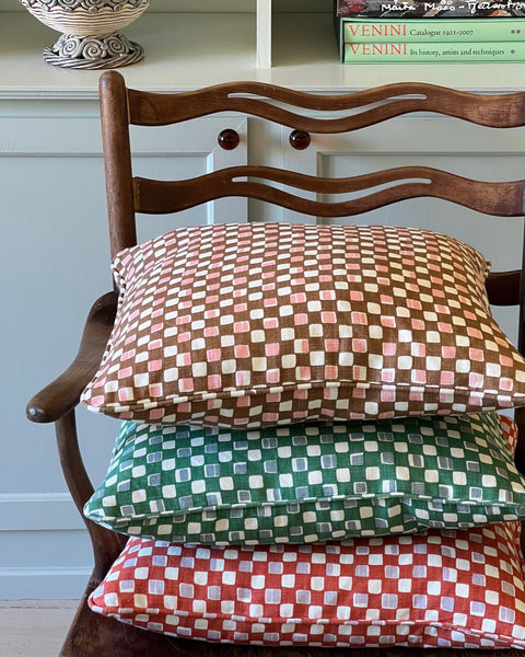 Faye cushion - Brown