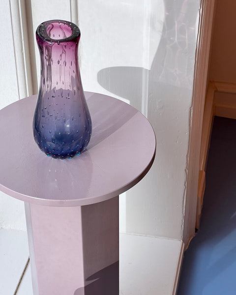 Vintage purple/blue Murano vase