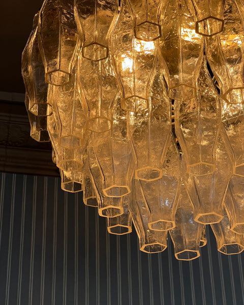 Vintage Carlo Scarpa Murano chandelier