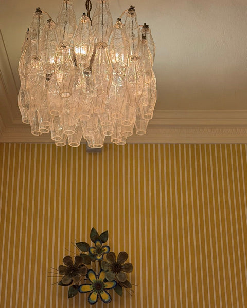 Vintage Carlo Scarpa Murano chandelier