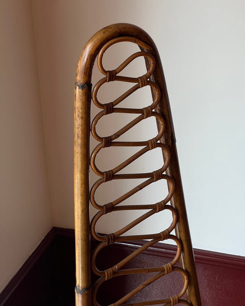 Vintage rattan/bamboo chair, Italy, 1960s