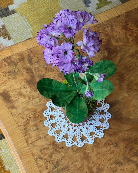 Paper flower ”Purple Primerose Aurora”