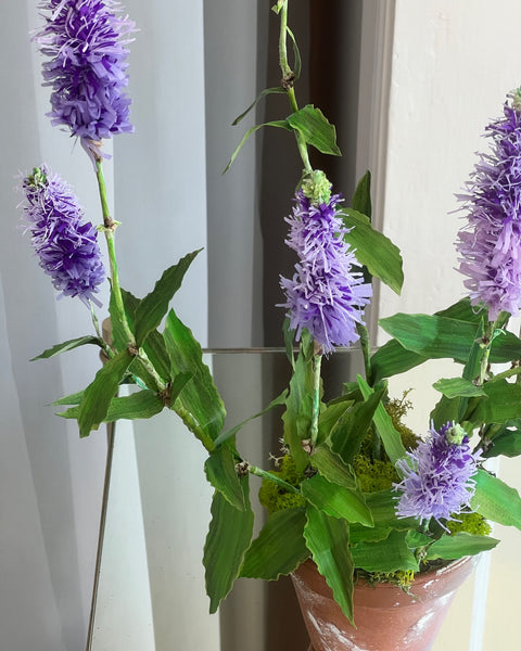 Paper flower ”Purple Veronica”
