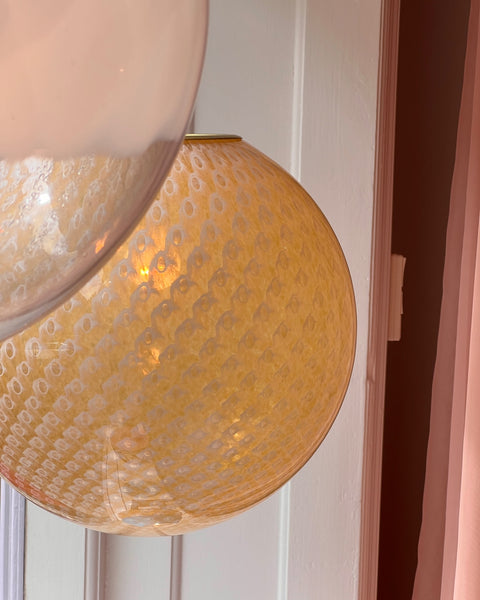 Ceiling lamp - Golden dotted (D40)