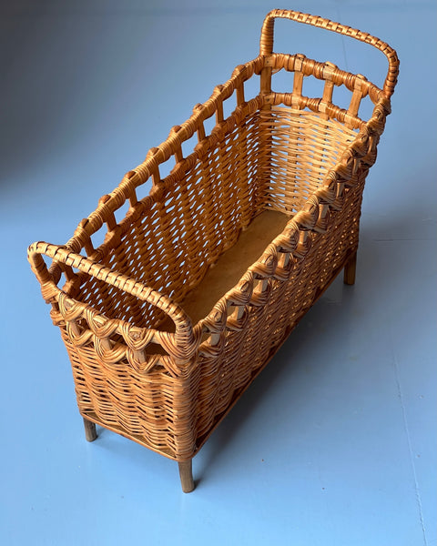 Vintage rattan stand