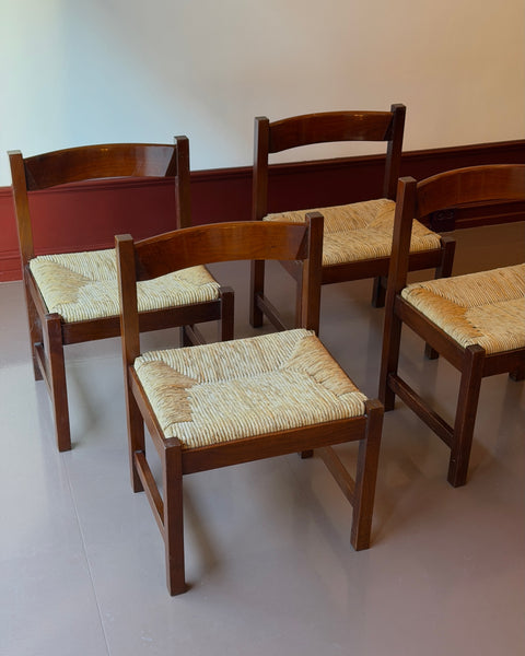 Torbecchia Chairs by Giovanni Michelucci for Poltronova (Set of 4)