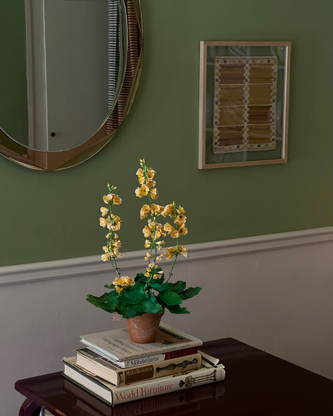 Paper flower ”Yellow primrose japonica"