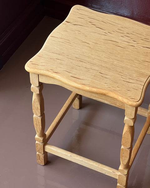 Vintage wooden side table (small)