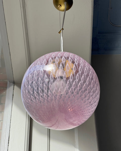 Ceiling lamp - Pink dotted (D30)