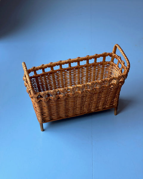 Vintage rattan stand