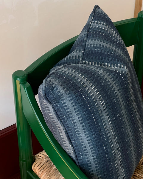 Karin's Rölakan cushion - Indigo (Available upon request)