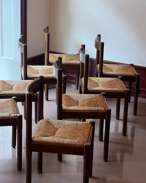 Carimate chairs by Vico Magistretti (8 available)