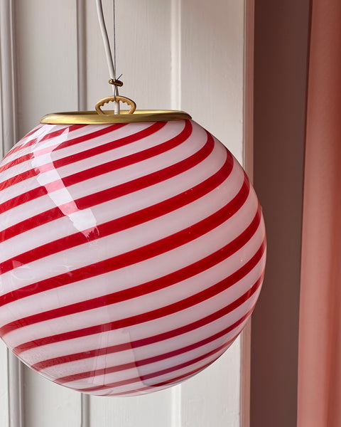Ceiling lamp - Red swirl (D30)