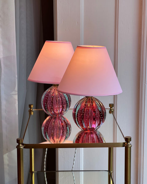 Vintage Murano table lamp (with shade) - 2 available