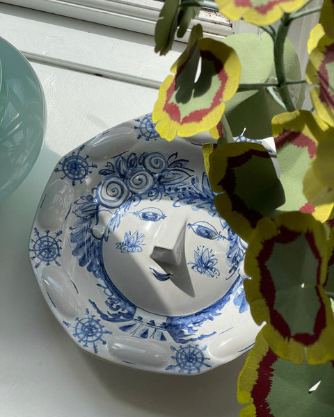 Vintage Bjørn Wiinblad ceramic wall plate