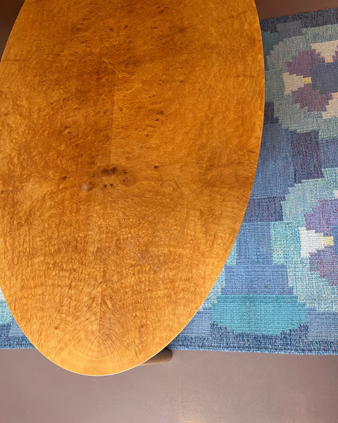 Vintage oak coffee table by Ole Wanscher