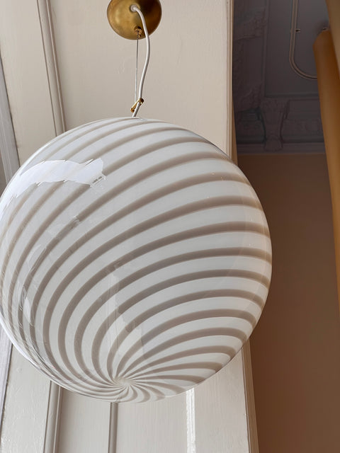 Ceiling lamp - Grey swirl (D40)