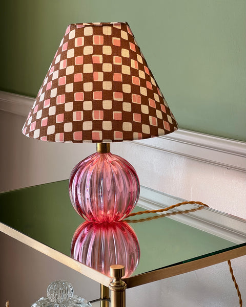 Vintage Murano table lamp (incl. lampshade)
