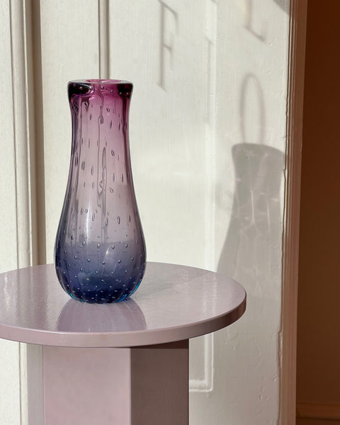 Vintage purple/blue Murano vase