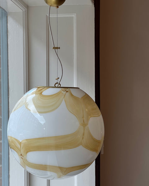 Ceiling lamp - Caramel / milky (D40)