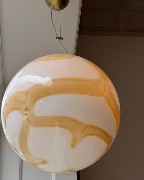 Ceiling lamp - Caramel / milky (D40)