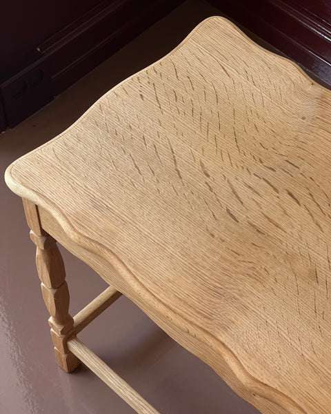 Vintage wooden side table (large)
