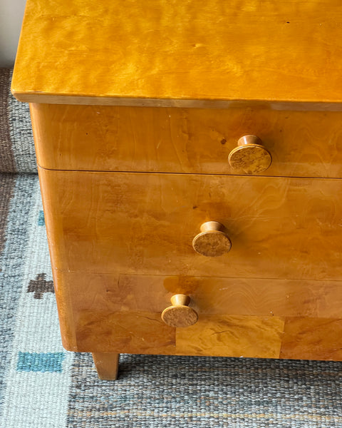 Vintage wooden chest of drawers
