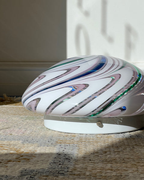 Vintage Murano multi-colored ceiling/wall lamp (D30)